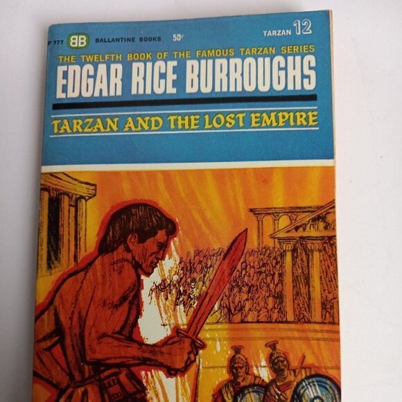 Edgar Rice Burroughs TARZAN Ballantine 1960s Vintage Novels Lot of Six - Picture 4 of 16